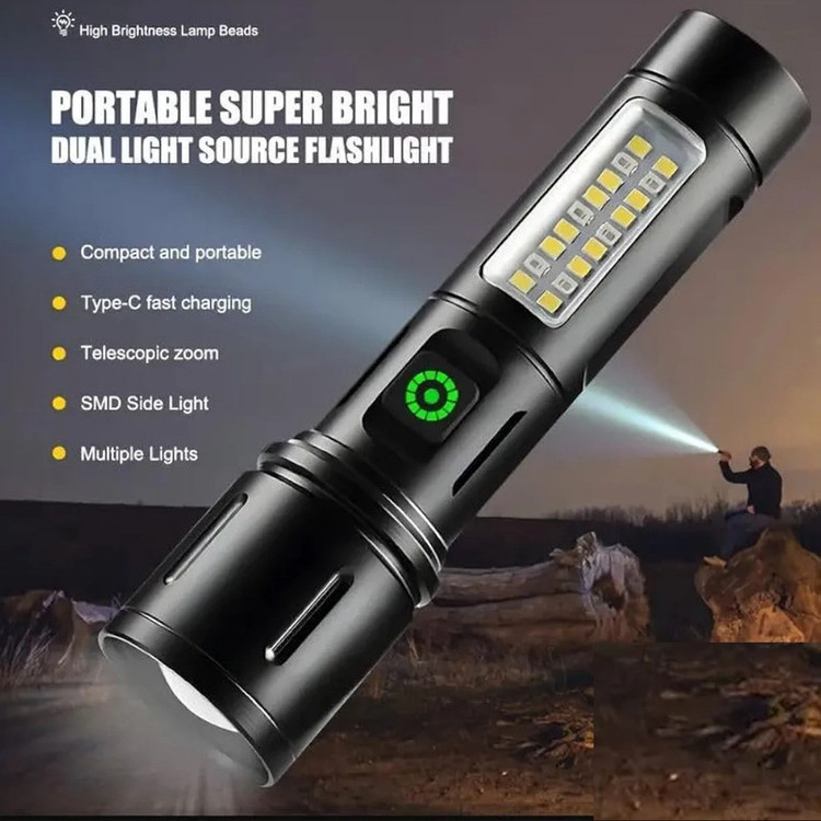 چراغ قوه دستی مدل Light با نور مهتابی