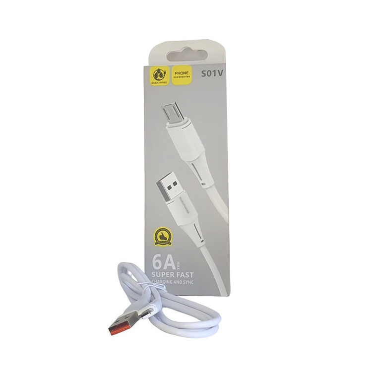 کابل تبدیل USB به Micro USB ساساتری مدل S01V طول 1 متر