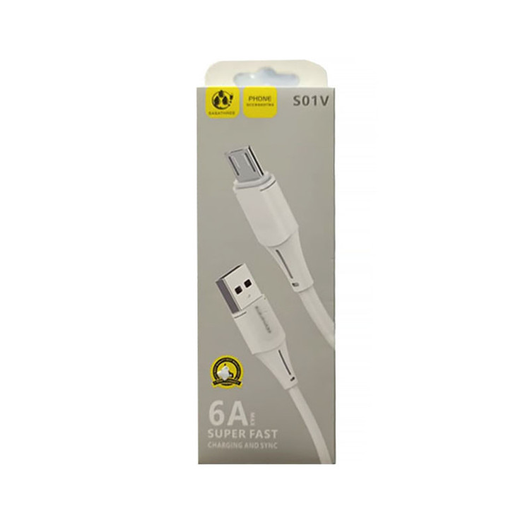 کابل تبدیل USB به Micro USB ساساتری مدل S01V طول 1 متر