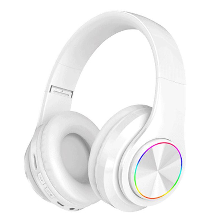 هدفون بلوتوثی روگوشی مدل B39 با قابلیت نویز کنسلینگ فعال، پشتیبانی از کارت حافظه، باتری 6 ساعته و مقاومت در برابر رطوبت و عرق