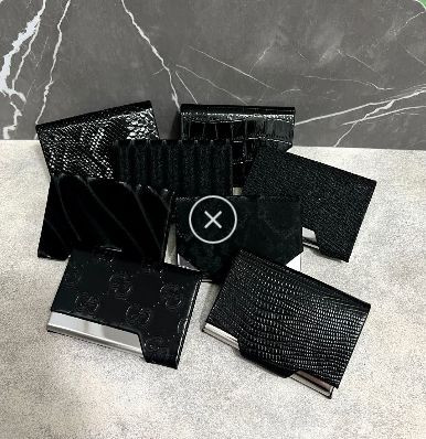 جاکارتی عابر آهنربایی مشکی طرح دار بسته ۶ عددی